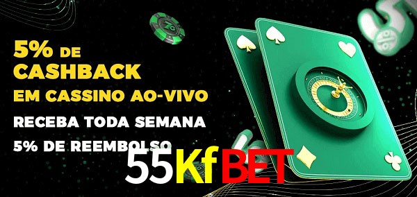 Promoções do cassino ao Vivo 55Kfbet